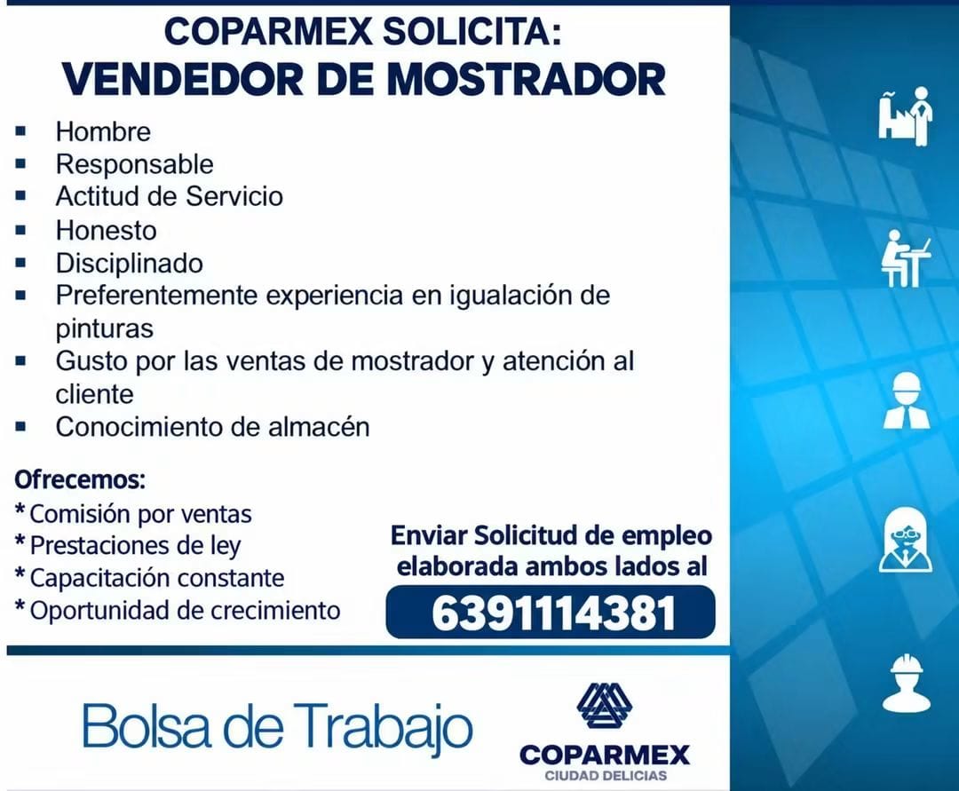 Vendedor de mostrador