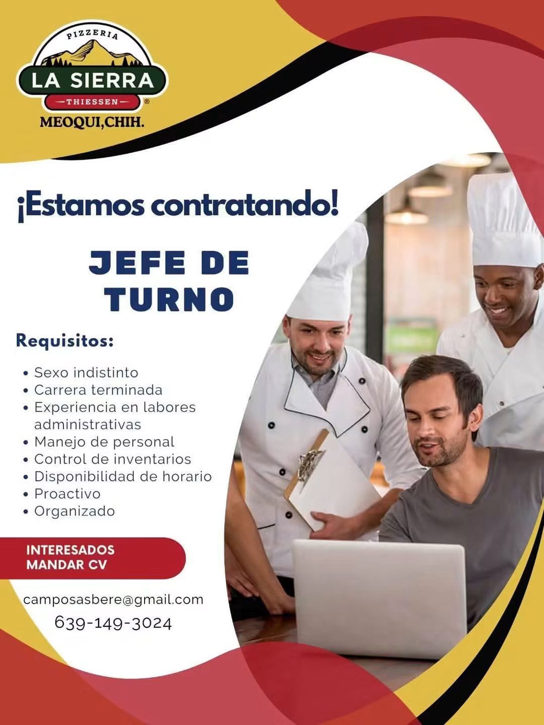 Jefe de turno